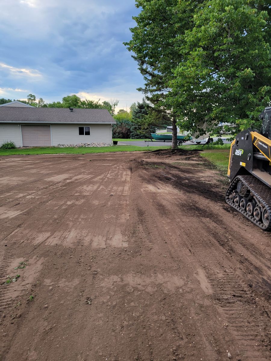 Site Preparation for Westside Development LLC in Ottertail, MN