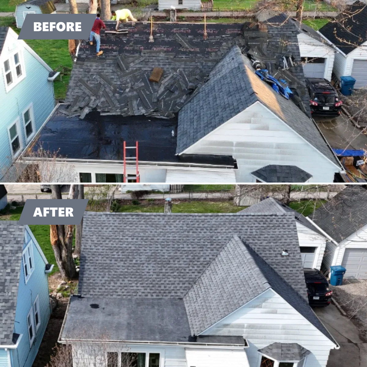Roofing Installation for Iron Shield Roofing and Exteriors in New Haven, IN