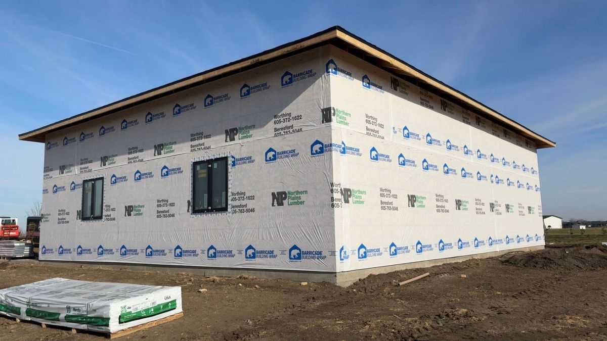 Framing for SC Specialties in Centerville, SD