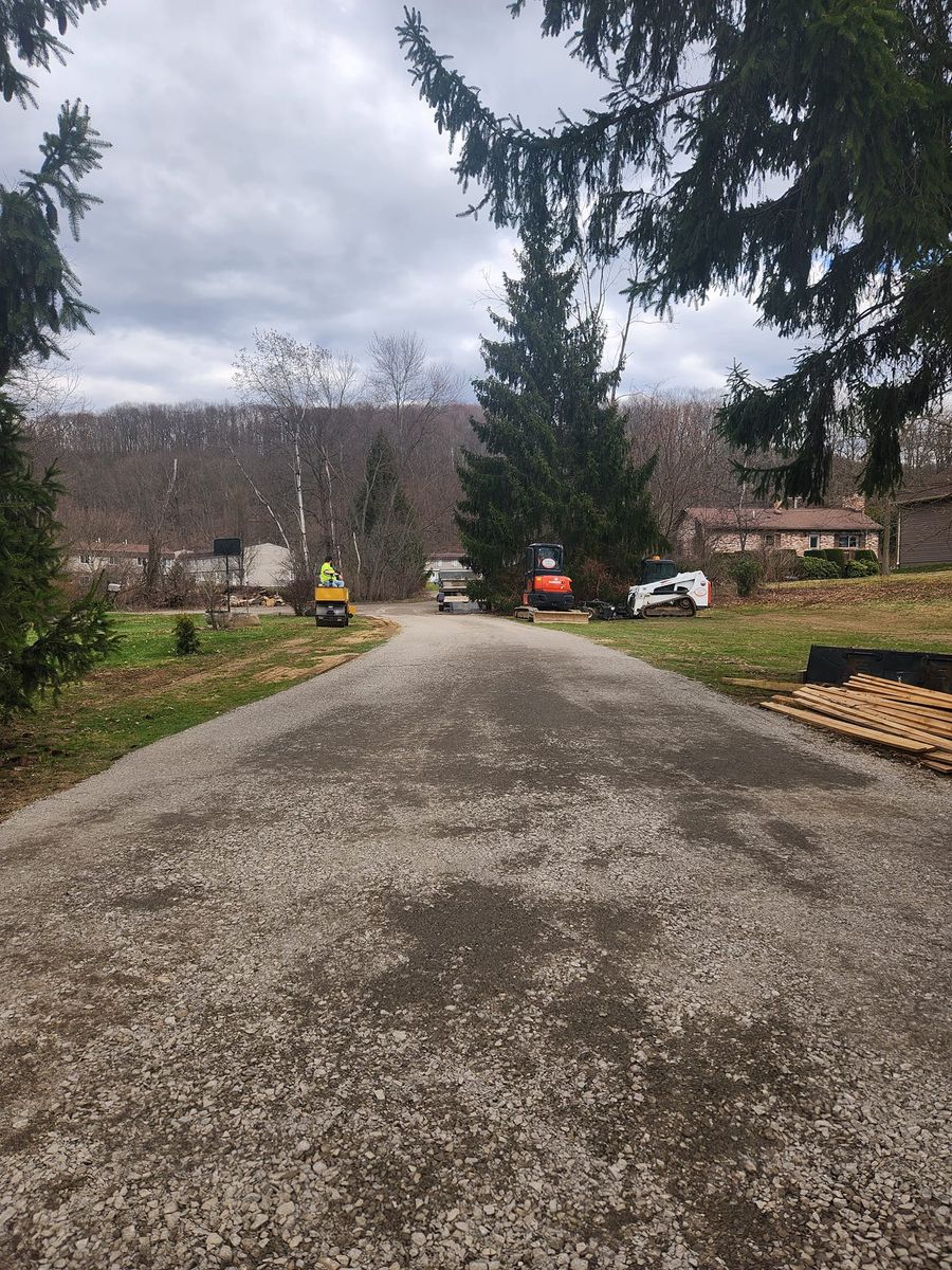 Roadbeds for Simz Excavating & Plowing LLC in Warren, PA