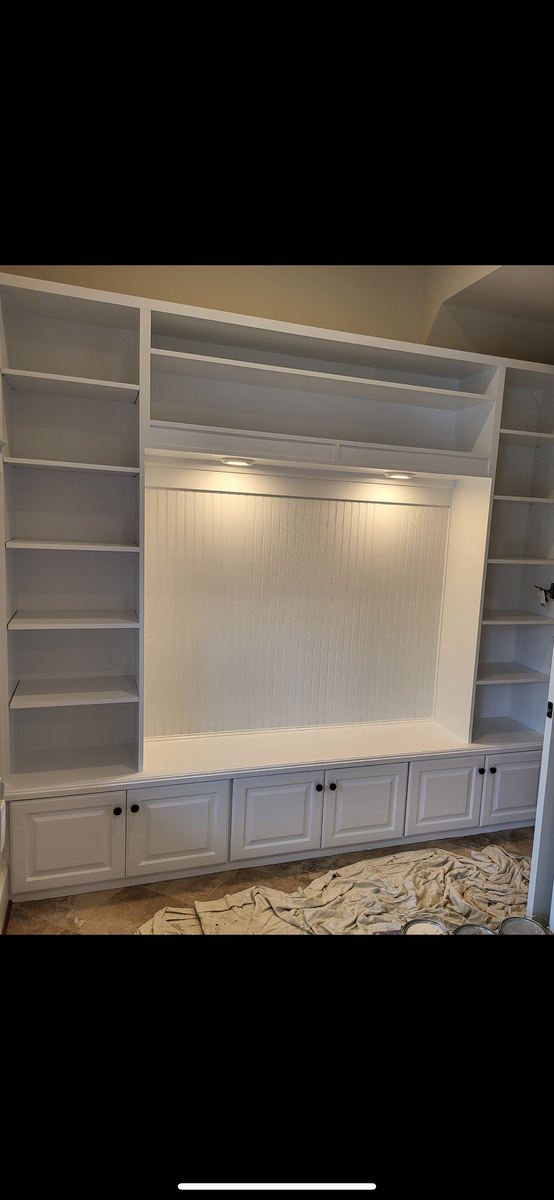 Custom Finish Carpentry for Custom Wallcoverings in Stafford, Virginia