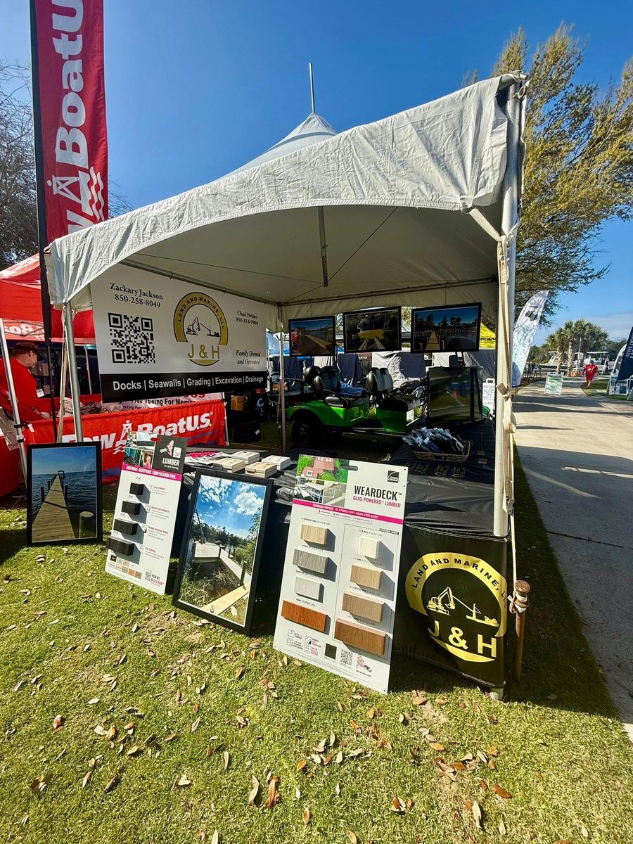 Boat lifts/ Boat house for J&H Land and Marine in Panama City, FL