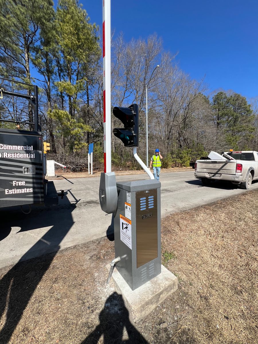 Commercial/Industrial Fence for TriCity Fence and Contracting in Petersburg, VA