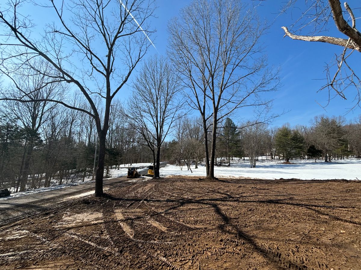 Grading for Schrock’s Land Management in Northern Virginia, Shenandoah Valley, VA