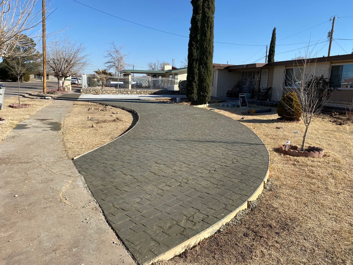 Concrete for Gordo’z Concrete & Maintenance in El Paso, TX