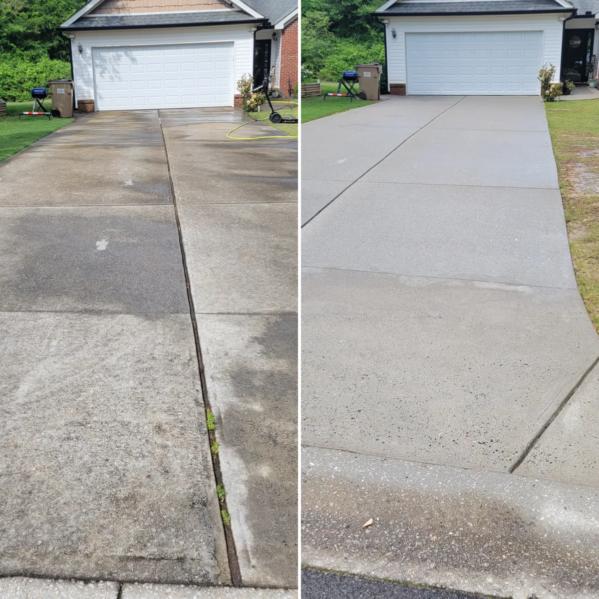 Driveway and Sidewalk Cleaning for Hydro Hustle in Athens,  GA