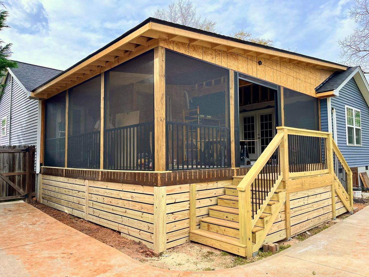 Deck & Patio Installation for Cool Hand Home Improvements in Spartanburg, SC