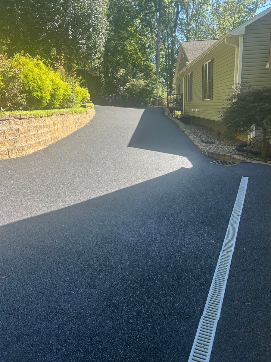 Grading for James R Carter Paving in Roanoke, VA