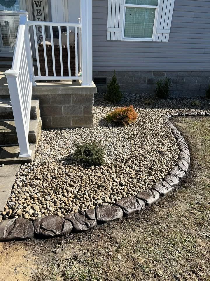 Landscape Curbing for Dust Till Dawn Lawn in London, Kentucky