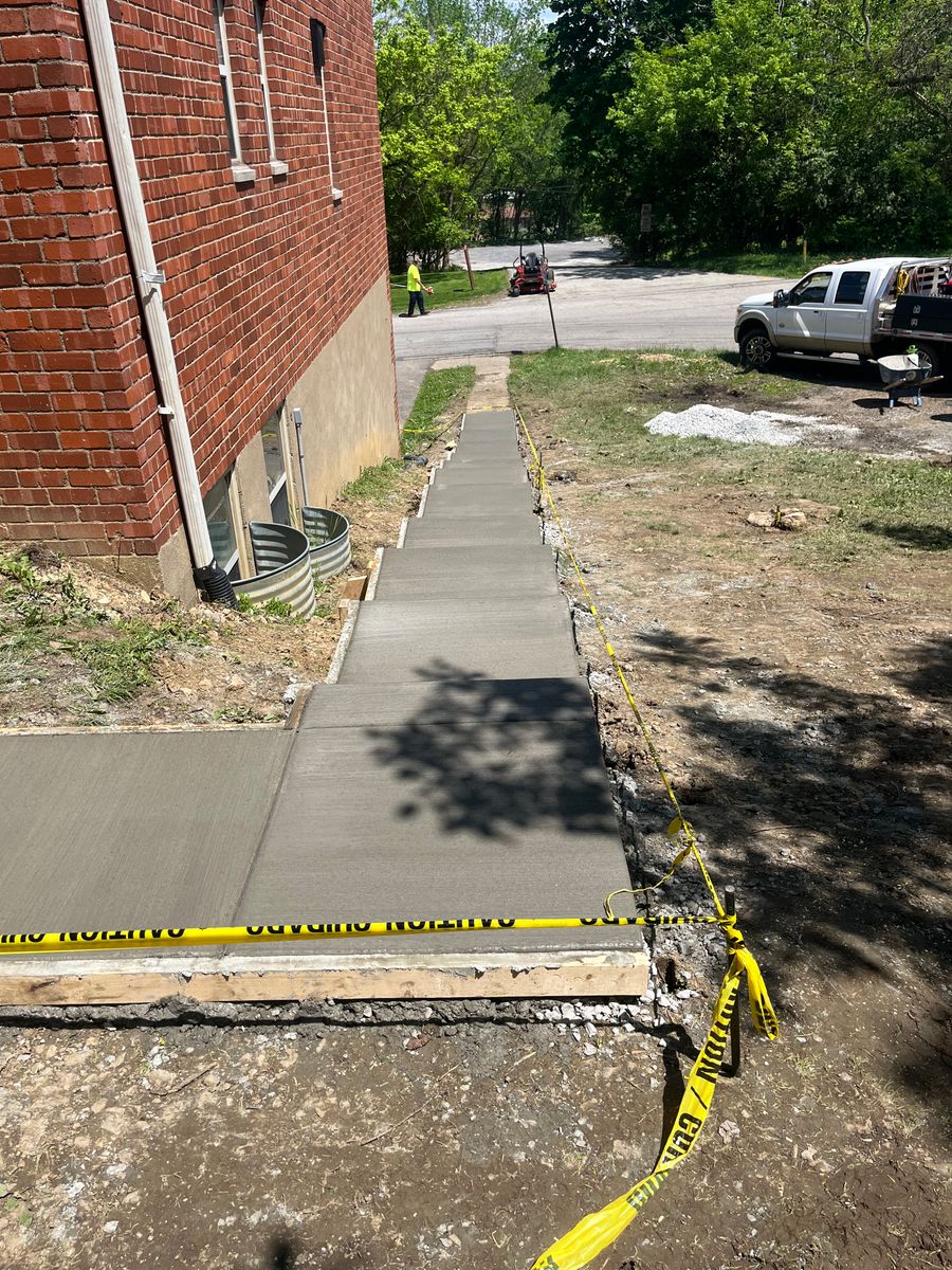 Concrete Sidewalks for Backbone Construction Services in Clinton, PA