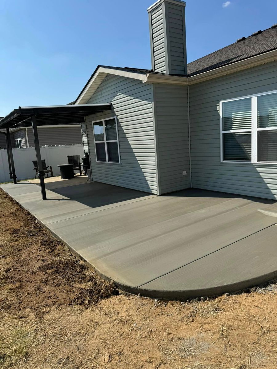 Concrete Slab Construction for Concrete By Bryce in Lebanon, TN