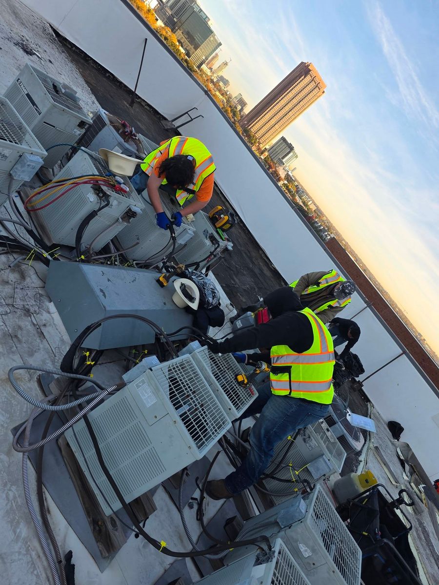 Commercial HVAC Installation for Big Kountry Air in McKinney, TX