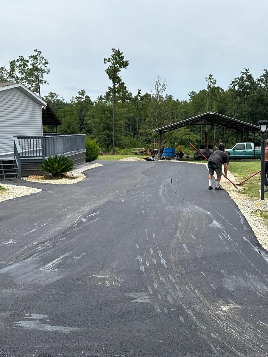 Seal Coating for Alliance Paving in Panama City Beach, FL