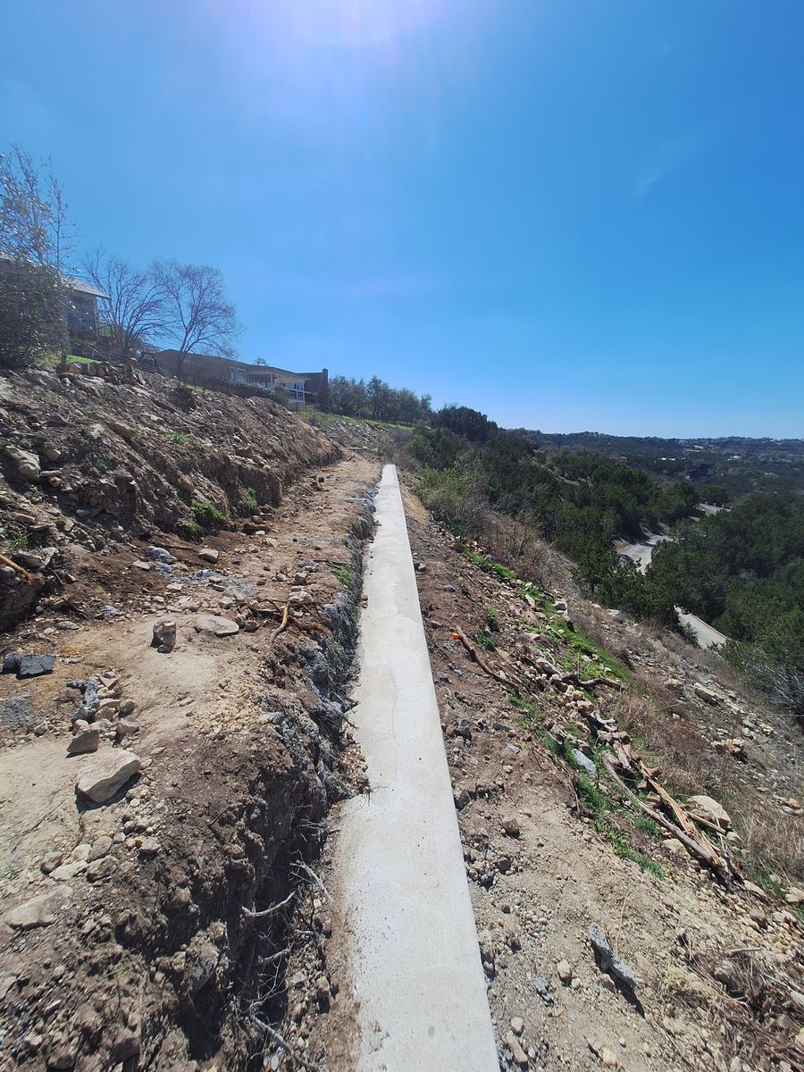 Sidewalk Installation for Leo's Concrete Crew in Elgin, TX