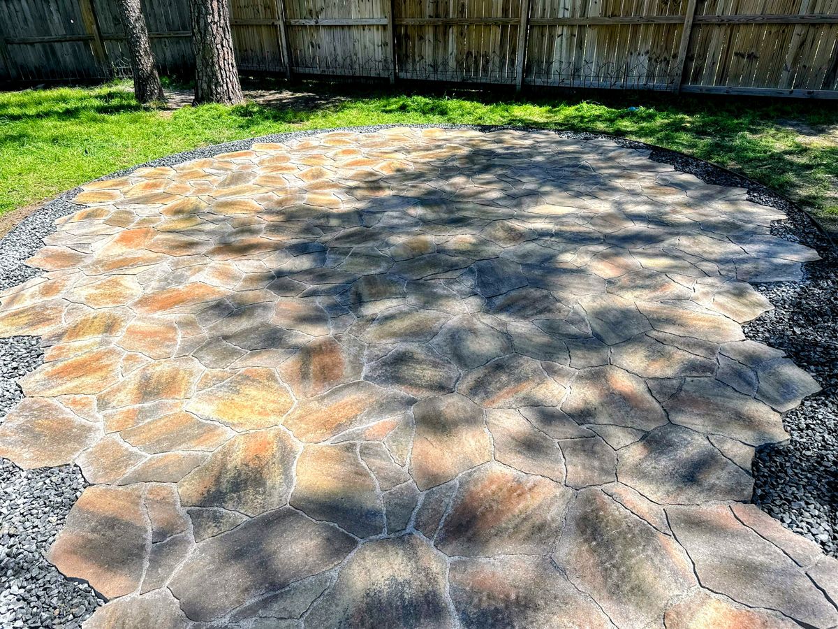 Hardscaping for Atlas Land Design in Creekside Park, TX