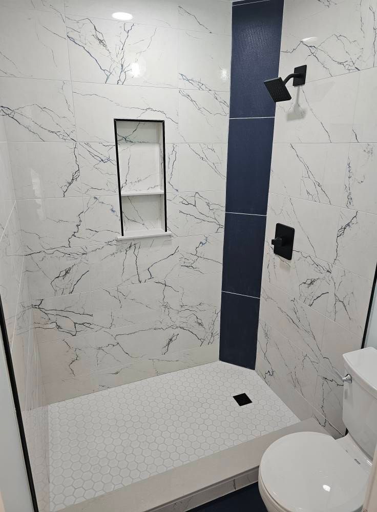 Bathroom Renovation for DL Construction & Flooring in Morehead City, NC