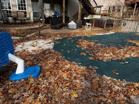 Fall Leaf Cleanup & Removal for Pureleaf Lawncare LLC in Springdale, AR