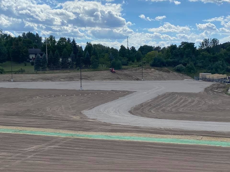 Parking Lot Construction for NC Dirt Works in Kingsley, MI