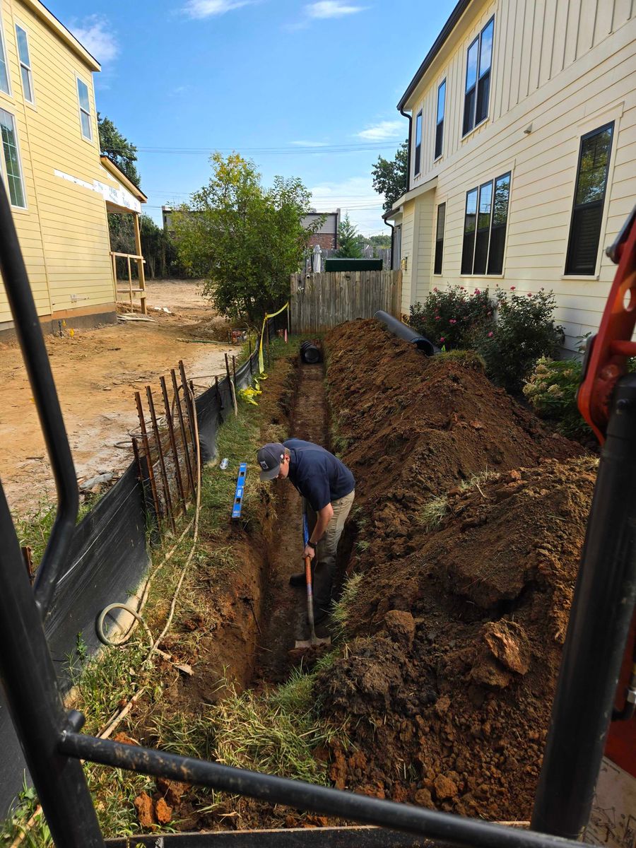 Foundation Drainage for Drain My lawn in Monroe, NC