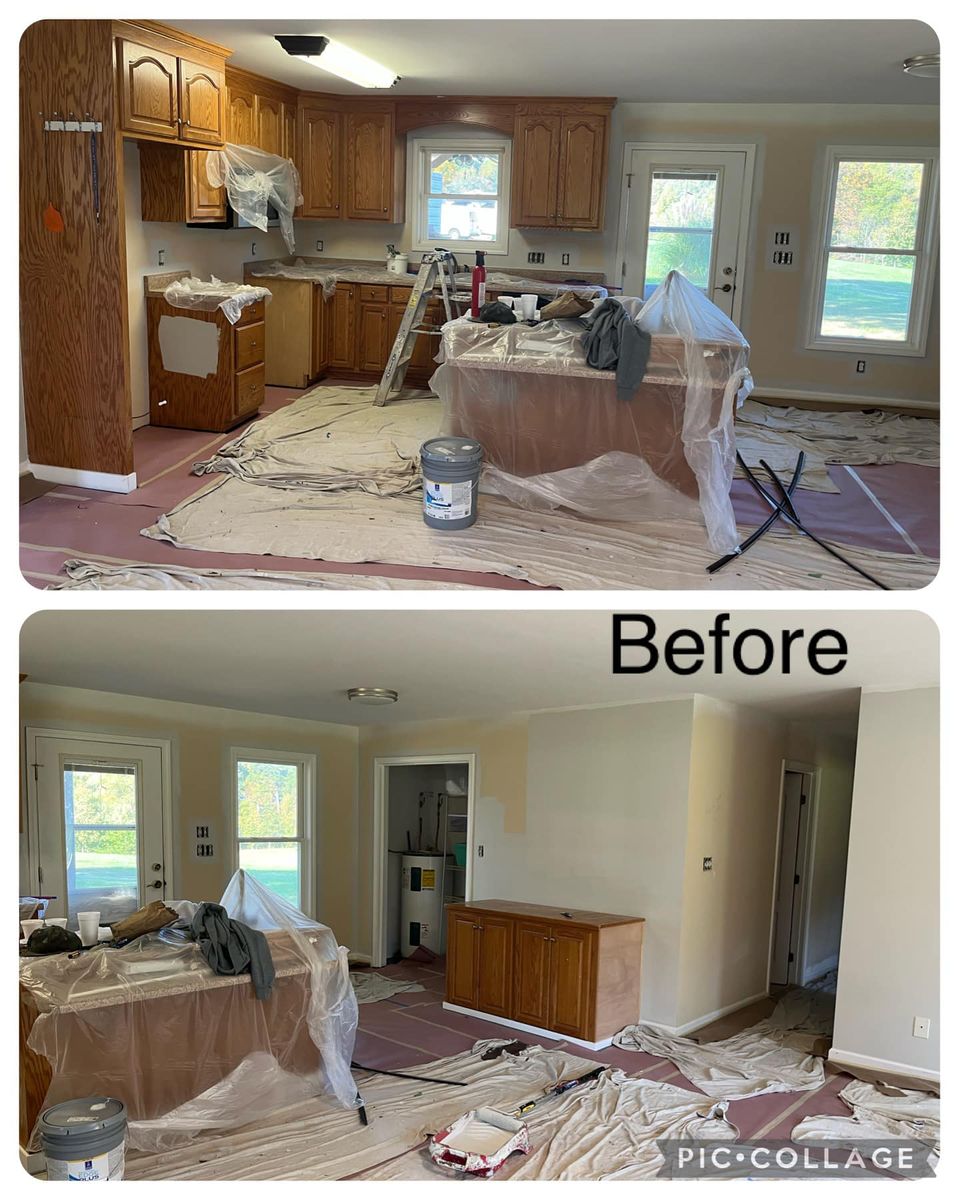 Kitchen and Cabinet Refinishing for Lagos Painting Service in Mooresville, NC