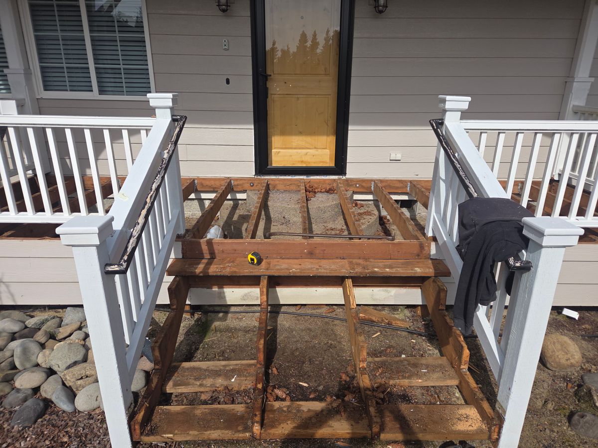 Deck Installation for BTC Construction in Florence, OR