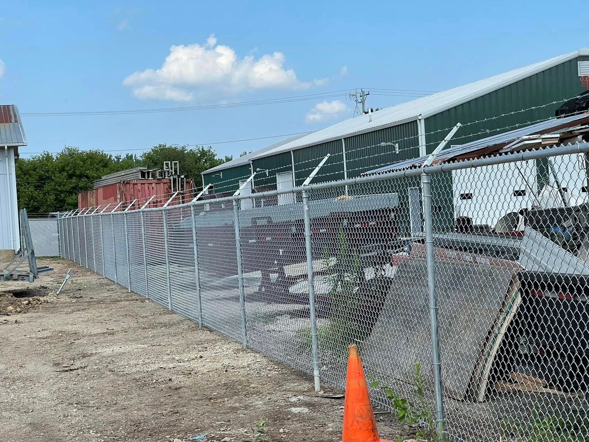 Commercial Fence Installation for 5-Star Fencing in McHenry, IL