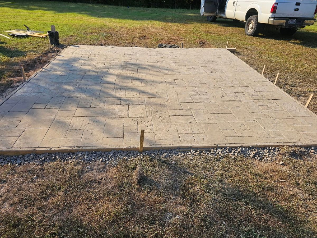 Concrete Slab Construction for AXC LLC in Knoxville, TN