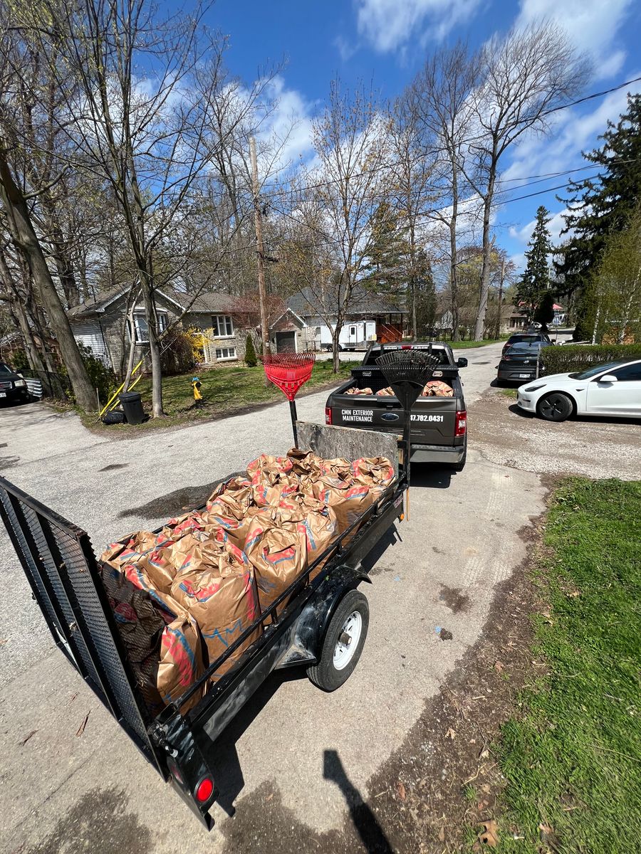 Junk Removal for CMN Exterior Maintenance in Hamilton, ON