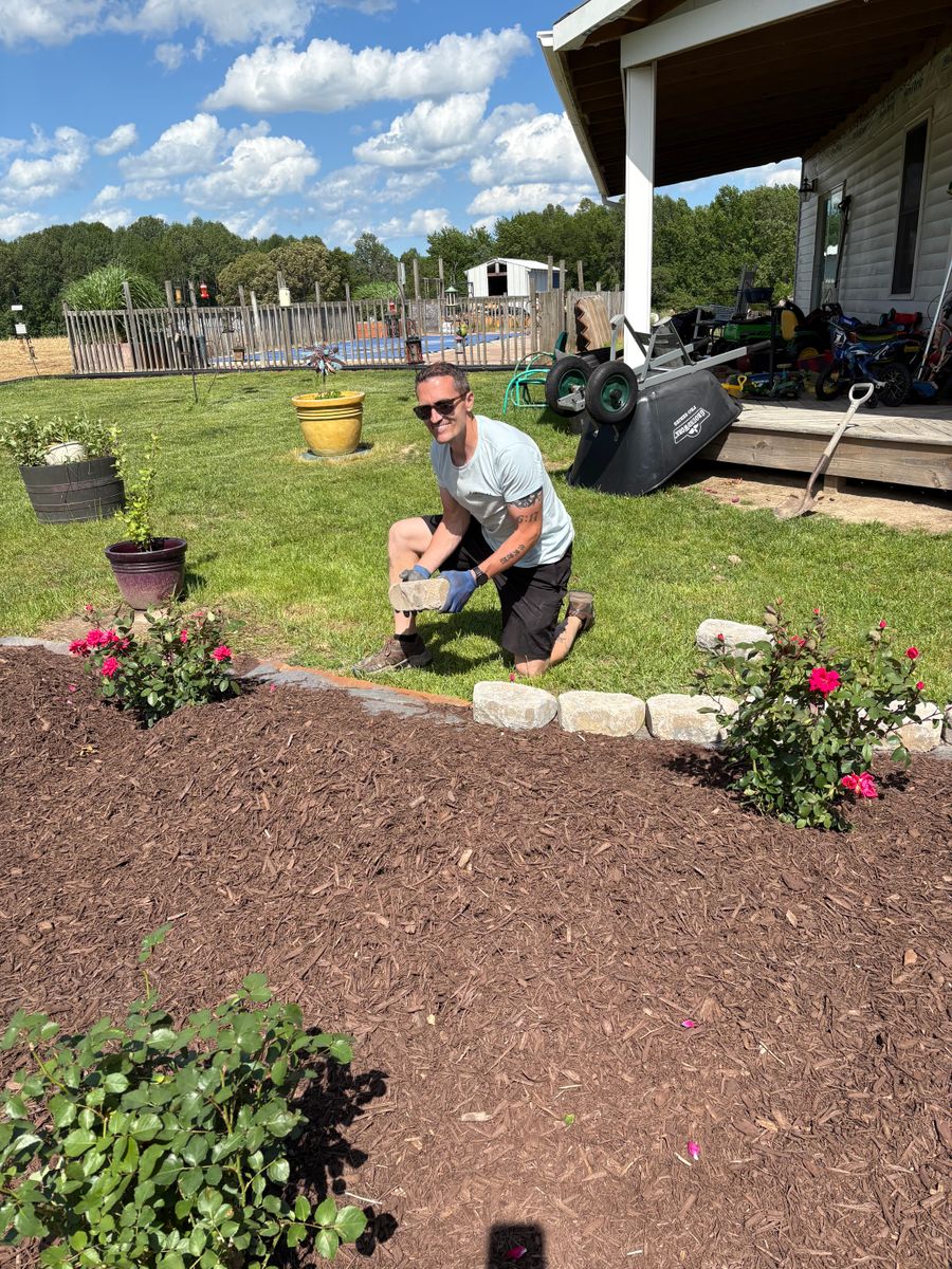 Mulch Installation for The Whole 9 Yards Landscape VA in Heathsville, VA