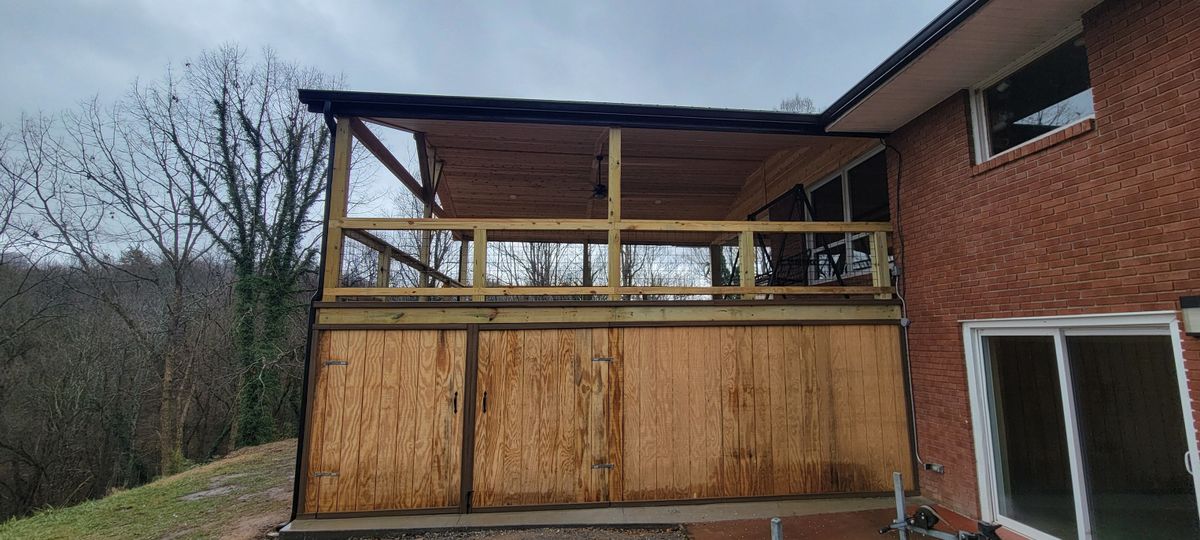 Deck & Patio Installation for Middle Man Construction in Fall Branch, TN