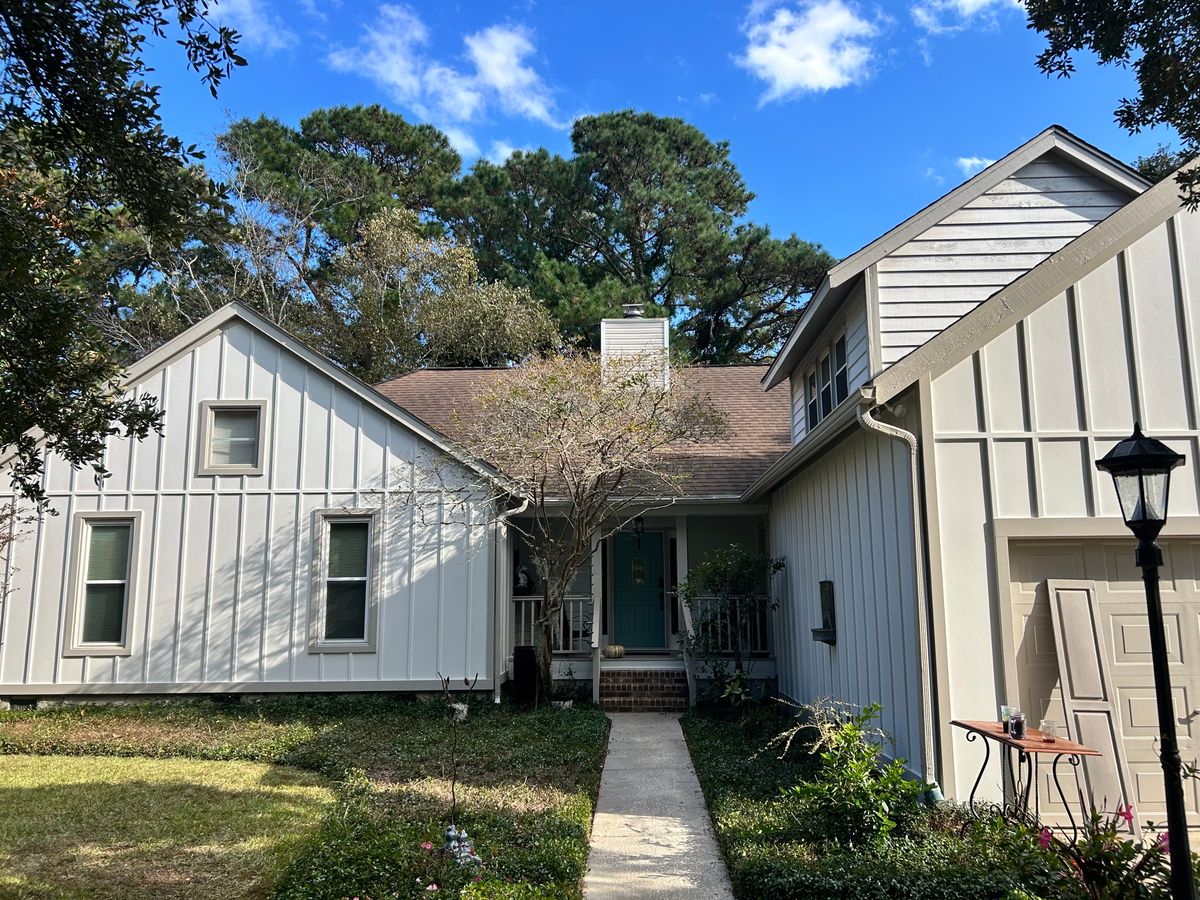 Exterior Painting for Flanagan Construction in Andrews, SC