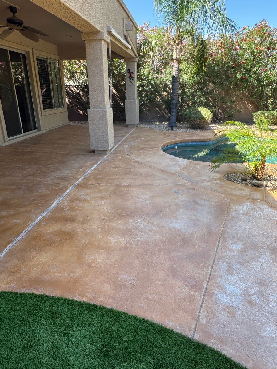 Patio Design & Construction for Desert Oasis Hardscape LLC  in Scottsdale, Arizona