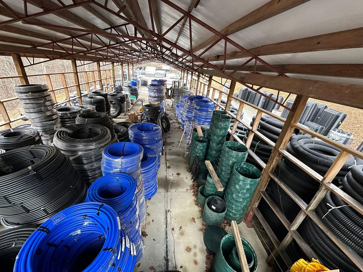 Sale of hdpe waterline for SNL AERATION in Pecks Mill,,  WV