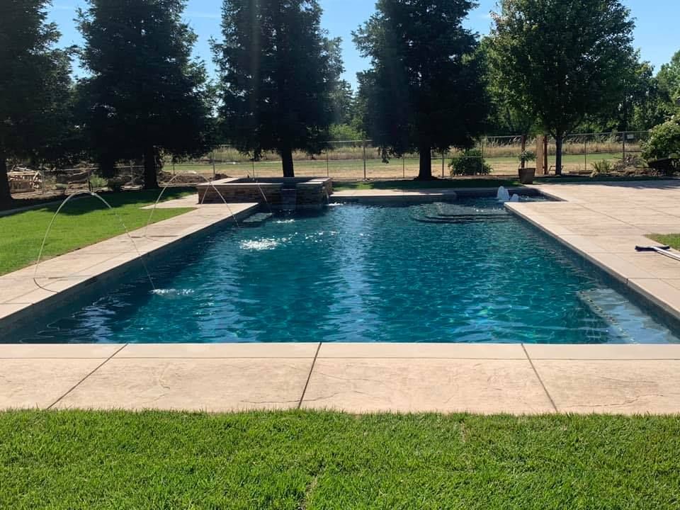 Custom Pool Design for Western Pools Inc in Marysville, CA