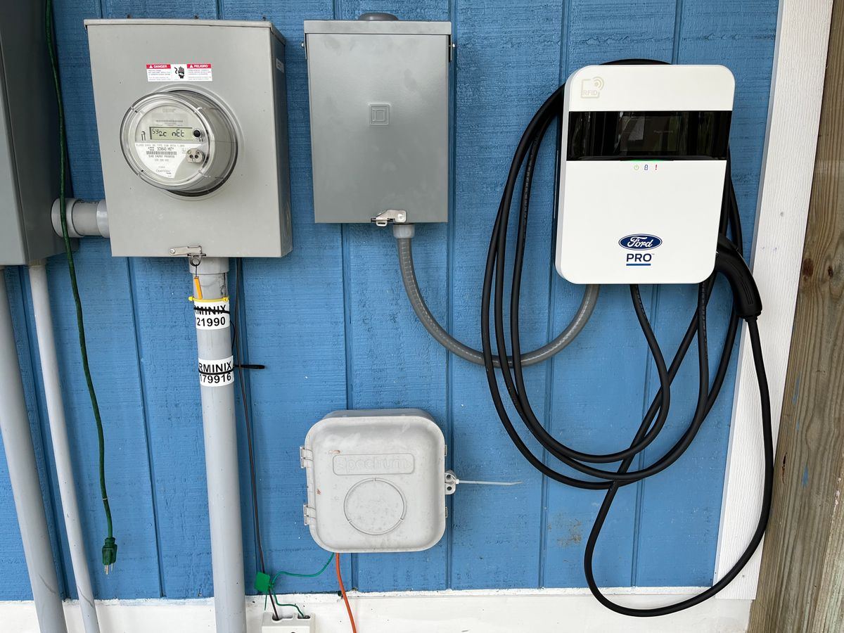 EV Charger Installation for Holland Builders in Jacksonville, NC