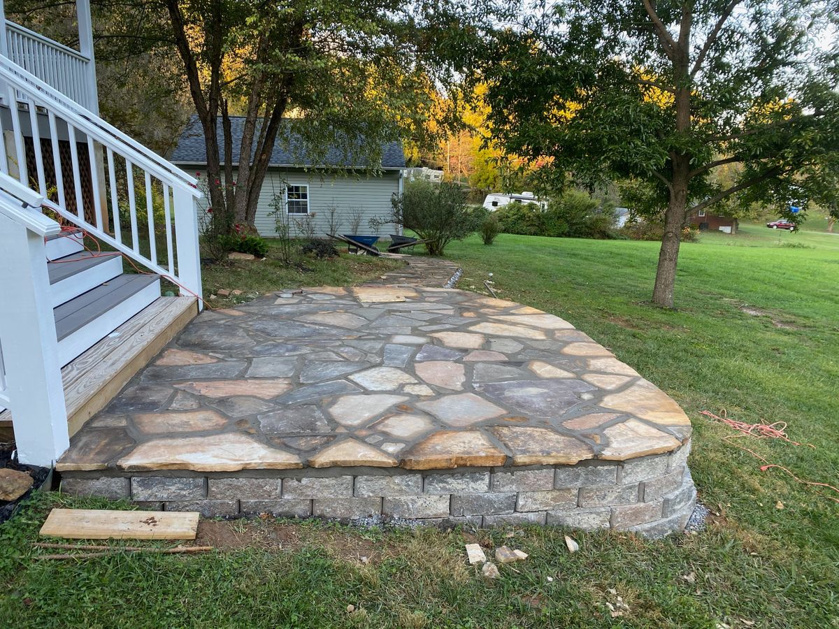 Hardscape Installation for Pisgah Property Services LLC in Asheville, NC