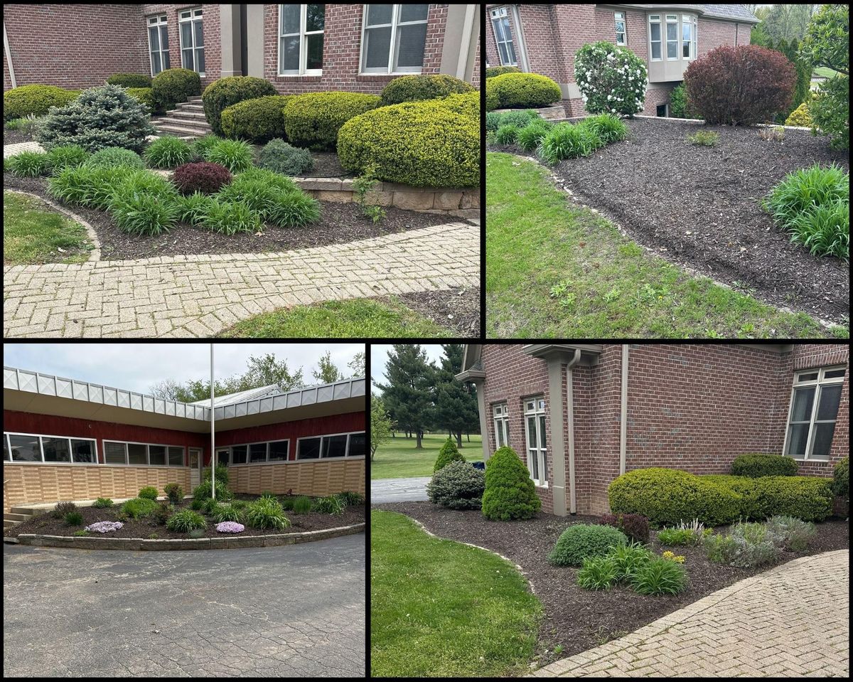 Mulch Installation for Mofield Property Services in  LaPorte County, IN