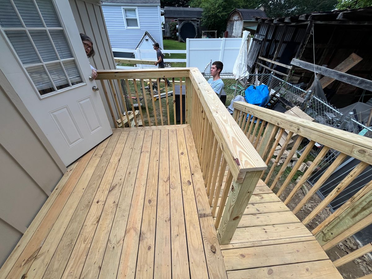 Deck, Porch, & Patio Installation for Wheeler Brothers Construction in Kingsport, TN