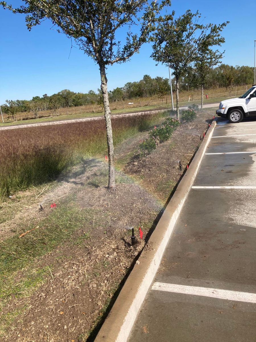 Irrigation Installments for Essex Irrigation Services LLC in New Caney, TX