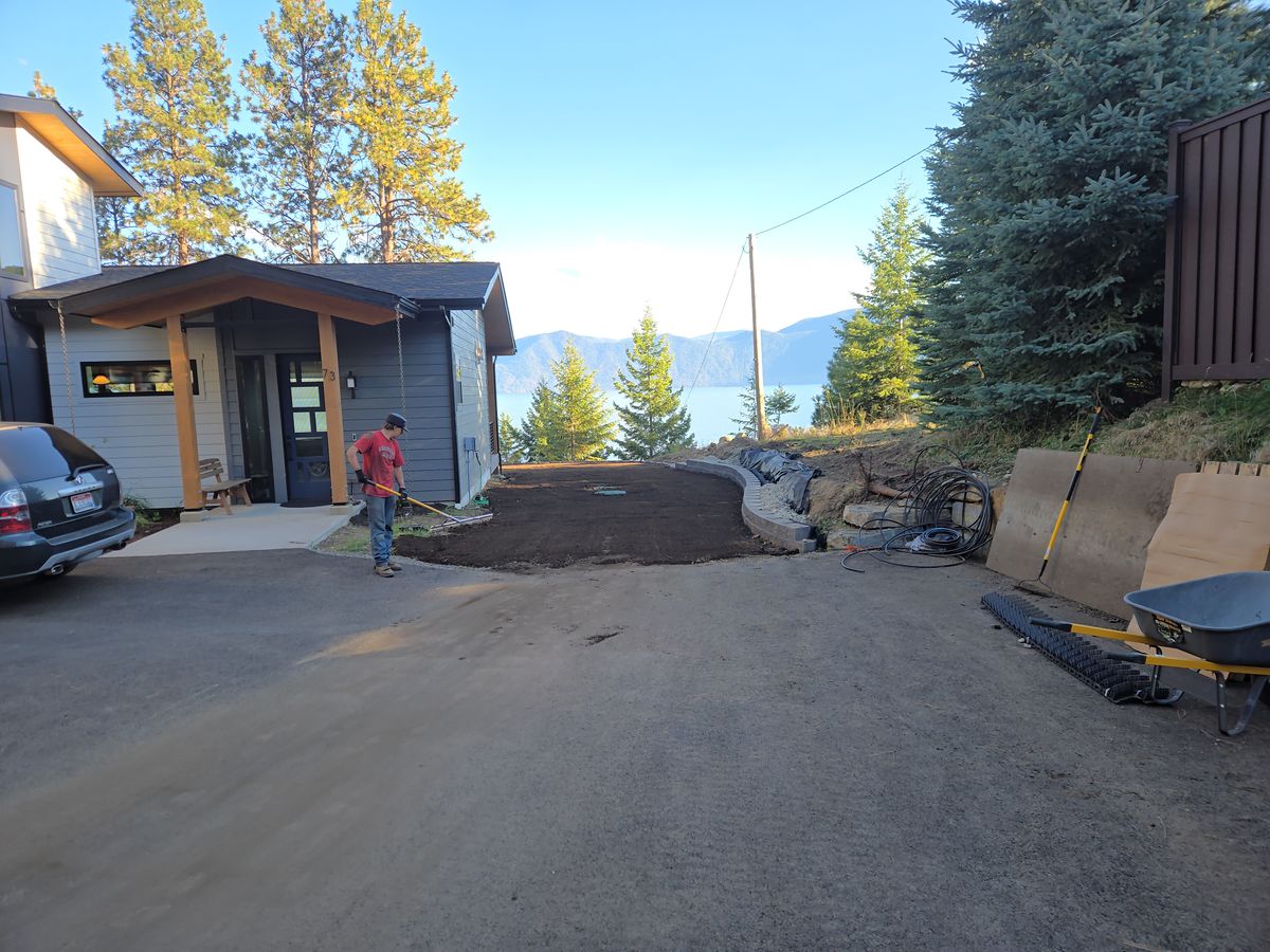 Mulch Installation for Ida-Home Hardscapes in Coeur d'Alene, ID