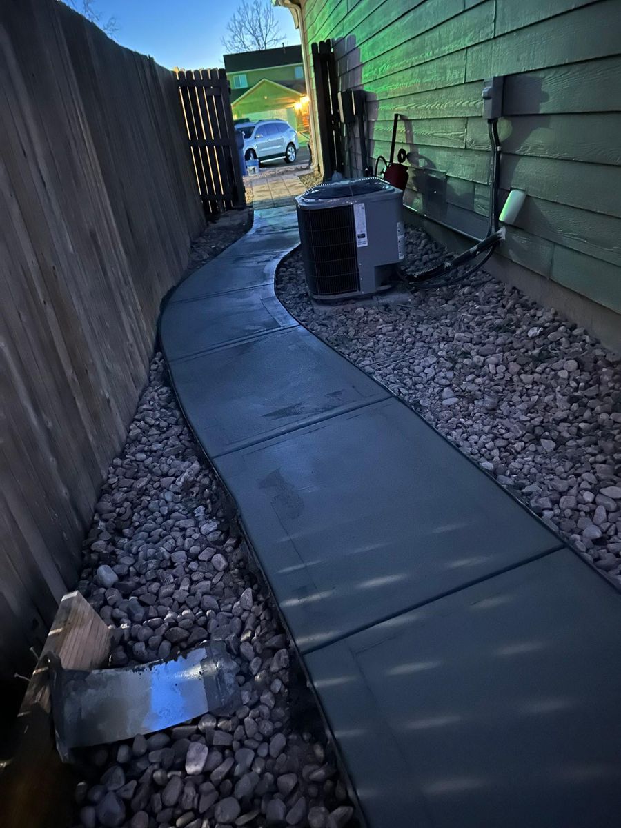 Residential and Commercial Concrete for Imperial Concrete & Construction LLC in Colorado Springs, Colorado