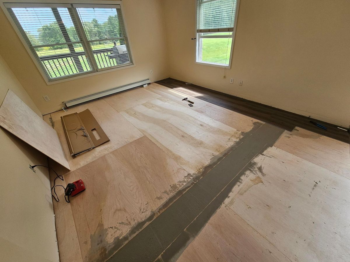 Floor Installation for Our Family Flooring in Troy, PA
