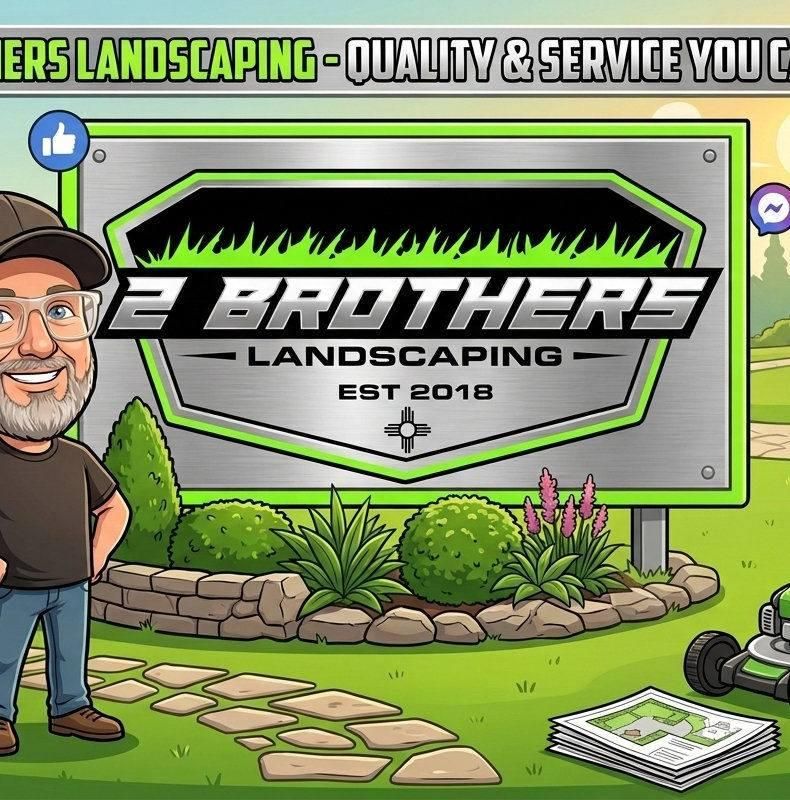 Sod Installation for 2 Brothers Landscaping in Albuquerque, NM