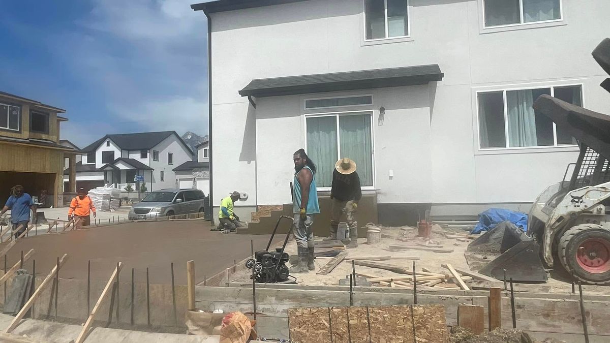 Grading & Excavating for Allcrete Concrete & Landscaping in Millcreek, UT