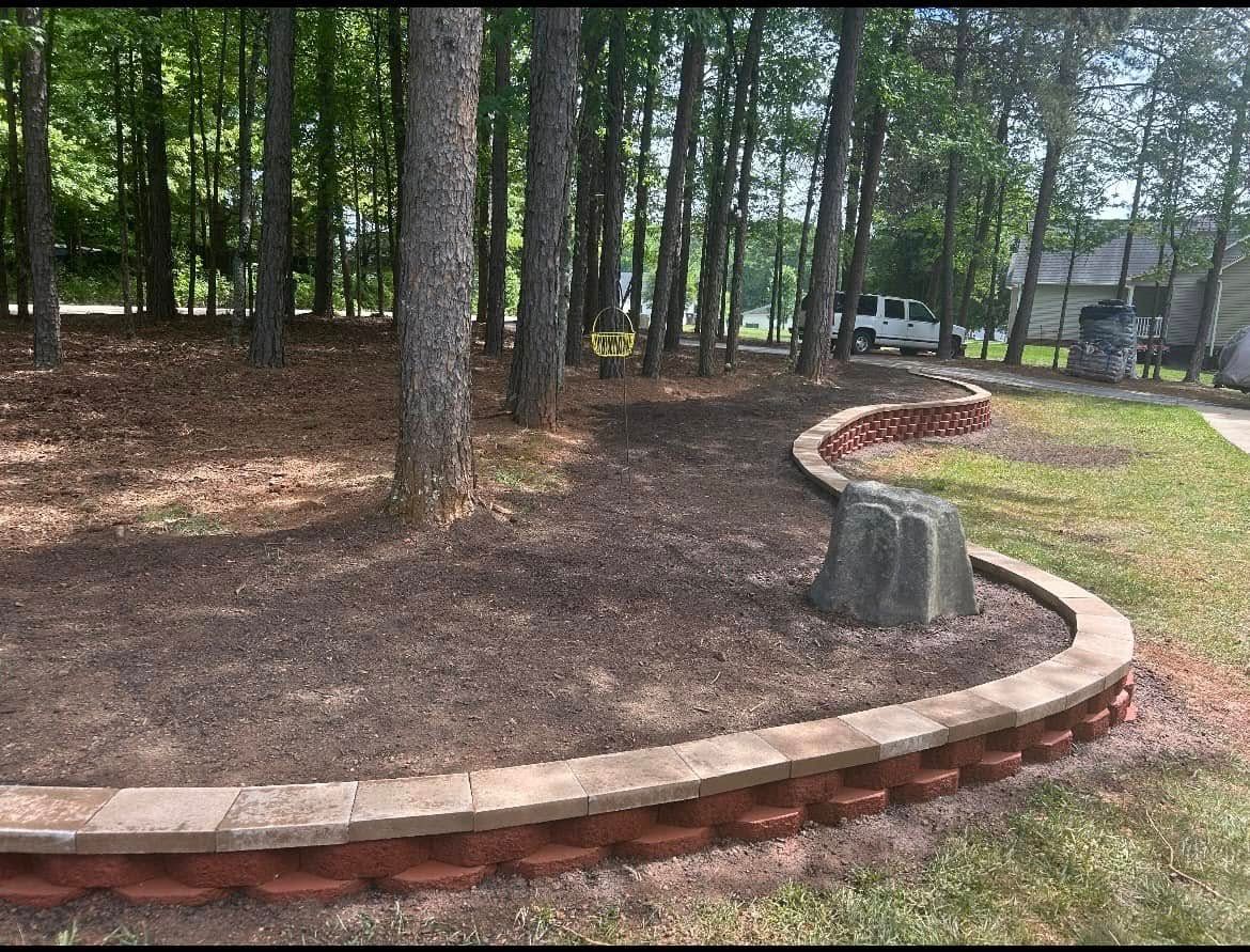 Retaining Wall Construction for JMLP Lawn & Landscaping in Charlotte, NC