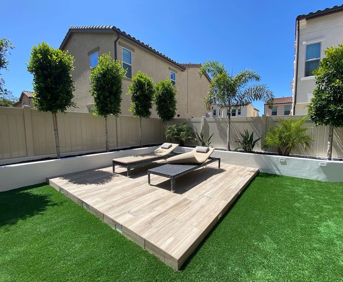 Sidewalk Installation for EVP Landscape in Santee, CA