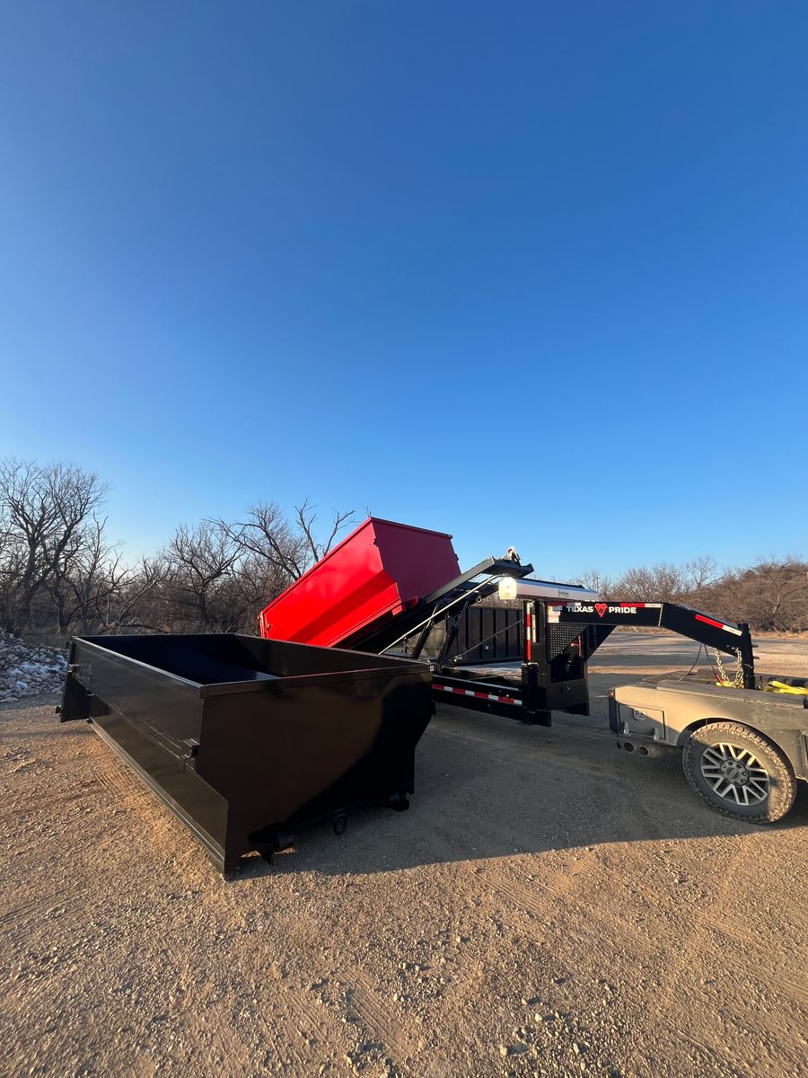 Dirt Work for South Prairie Construction in Abilene, TX