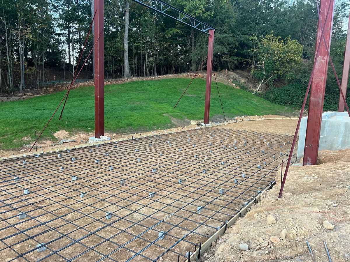 Concrete for Rushing Contracting Group, Inc. in Charlotte, North Carolina