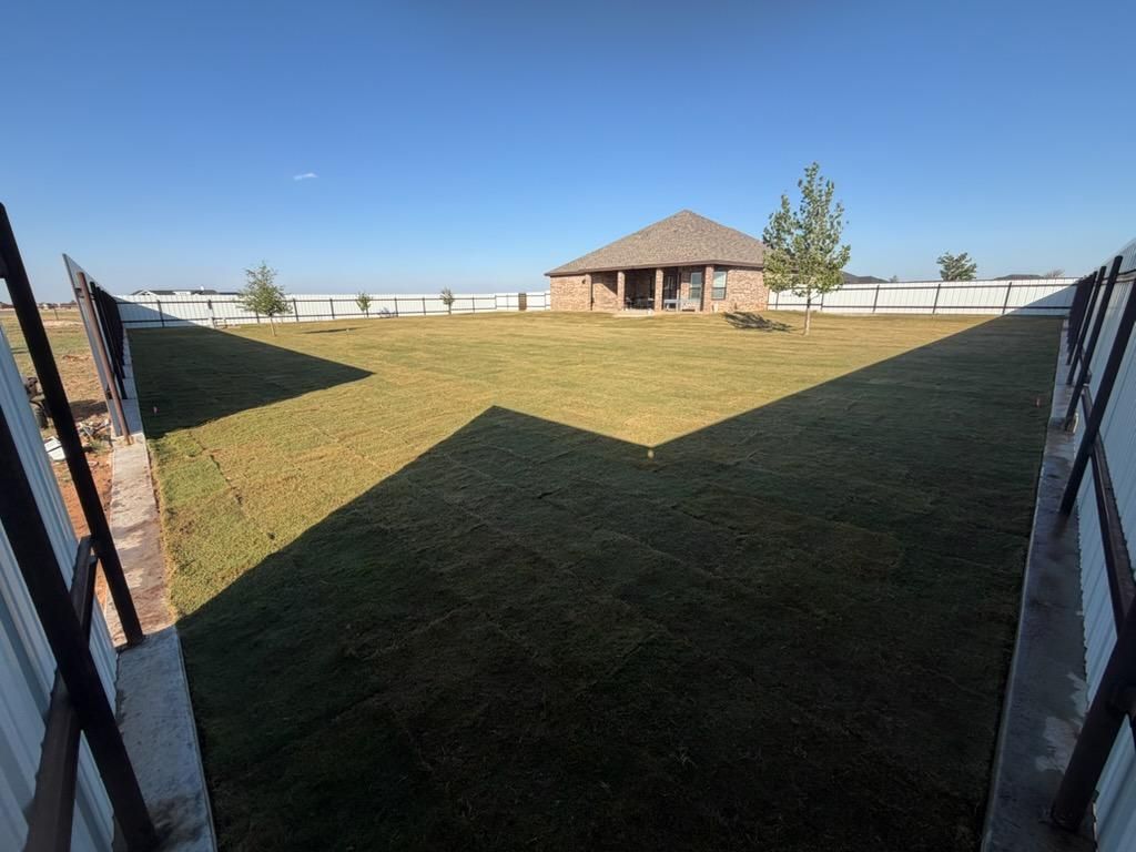 Sodding for Stone's Tree Services and Landscaping in Midland, TX