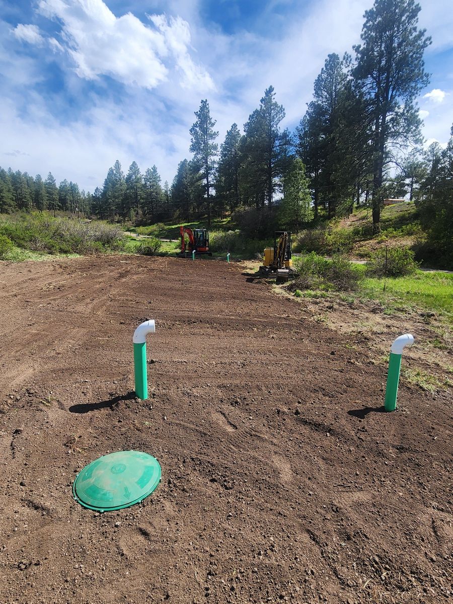 Site Preparation for Markham Septic & Excavation in Pagosa Springs, CO